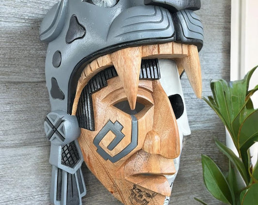 Duality Face Jaguar Warrior